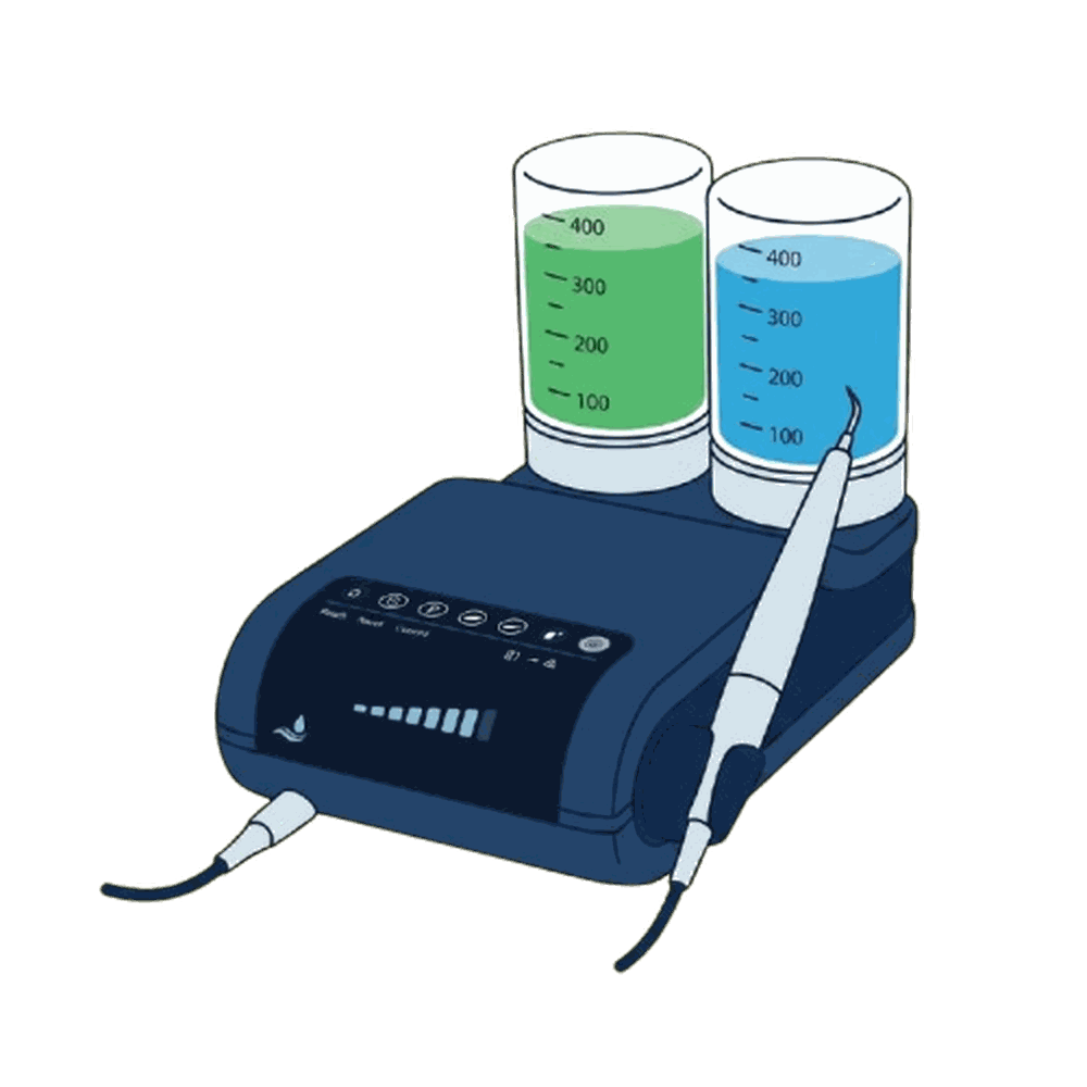 超音波スケーラー(機器)のイラスト素材